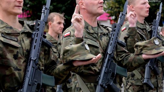Terytorialsi 5 Mazowieckiej Brygady OT przysięgali w Mławie