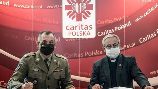 Terytorialsi sformalizowali współpracę z Caritasem