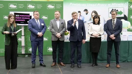 Tłumy młodzieży na forum edukacji w Mławie
