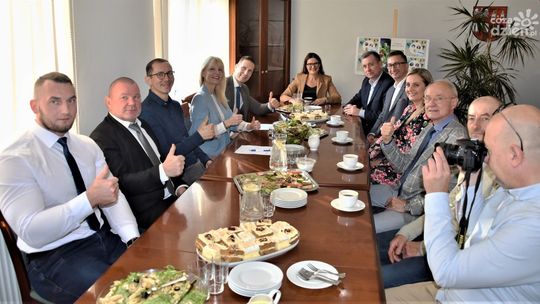To było już trzecie "Śniadanie z Mistrzami Sportu" w Starostwie Powiatowym w Płońsku