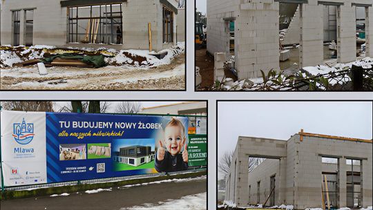 To już nie tylko plany na papierze. W Mławie rośnie drugi dom dla 120 maluchów