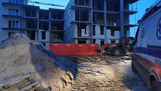 Tragedia na budowie