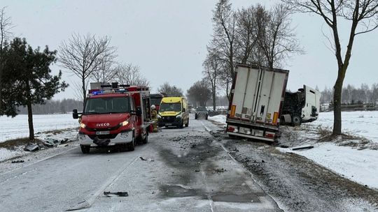 Miejsce wypadku w Dobrzankowie