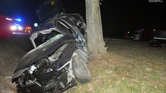 Tragedia w pobliżu Stupska. Pasażer osobówki nie miał szans