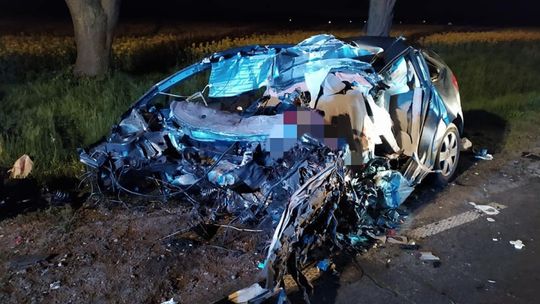 Tragedia w Ujazdówku, nie żyje 41-latek (zdjęcia)