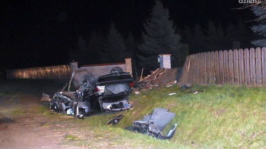 Tragiczny wypadek w powiecie mławskim. Zginął 21-latek