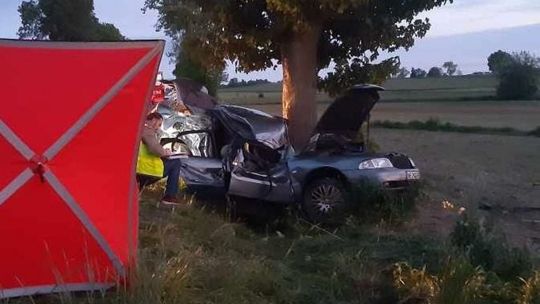 Tragiczny wypadek w Rembielinie, zginął 20-latek