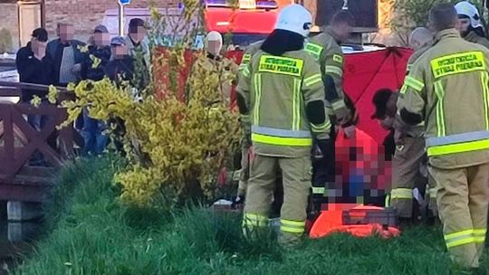 Tragiczny wypadek w zbiorniku wodnym w Gostkowie