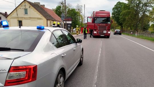 Tragiczny wypadek w Żurominku. Pieszy zginął pod kołami ciężarówki