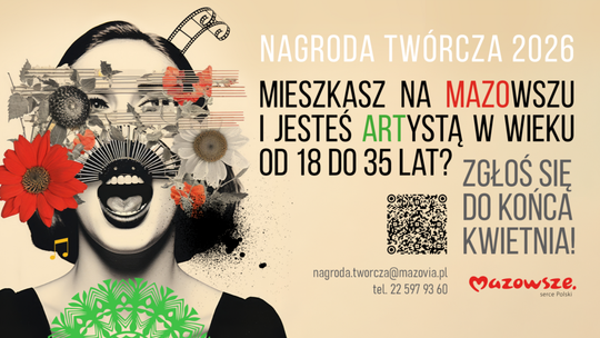 Trwa nabór do Nagrody Twórczej