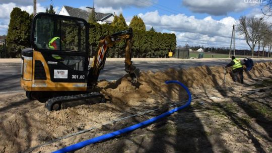 Trwa remont Gruduskiej. Lada dzień nowe oświetlenie 