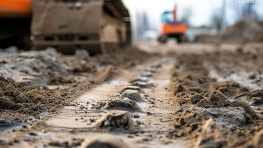 Tymczasowe drewniane płyty drogowe na trudny teren