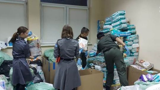 Uchodźcom na terenie Mławy teraz najbardziej potrzeba jedzenia i bielizny.