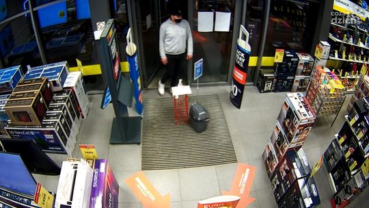 Ukradł ekspres do kawy, szuka go policja