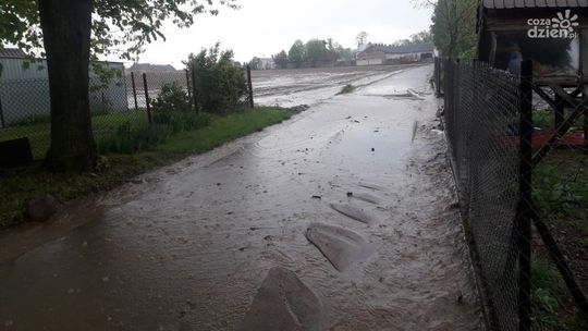 Ulewa nas nie oszczędziła. Strażacy mieli co robić