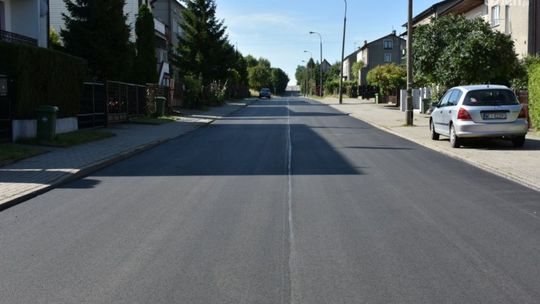 Ulica Kolbego częściowo wyremontowana