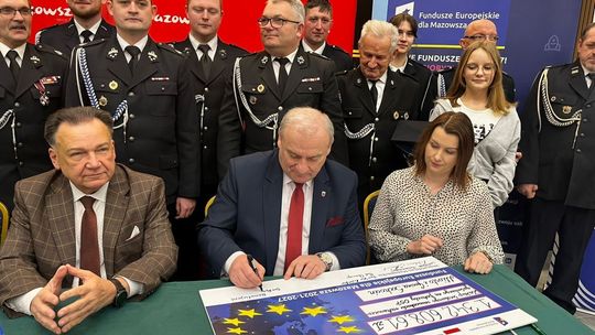 Unijne fundusze dla OSP z powiatu płońskiego