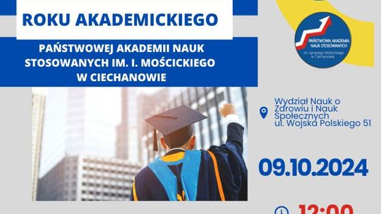 Uroczysta inauguracja roku akademickiego 2024/2025 na Państwowej Akademii Nauk Stosowanych im. Ignacego Mościckiego