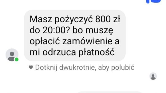 Uważaj na wiadomości od znajomych – oszuści znów atakują w powiecie ciechanowskim!