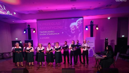 V Przegląd Artystyczny Twórczości Osób Starszych - Seniorzy z Mazowsza Pokazują Swój Talent!