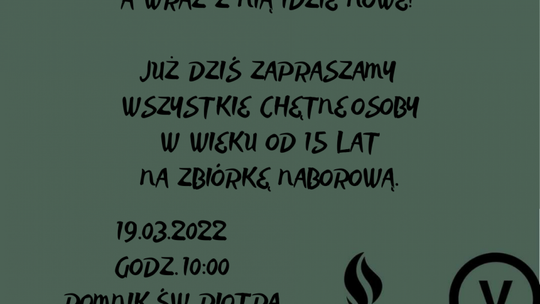 Vaganto - to nowa drużyna  ZHP w Ciechanowie