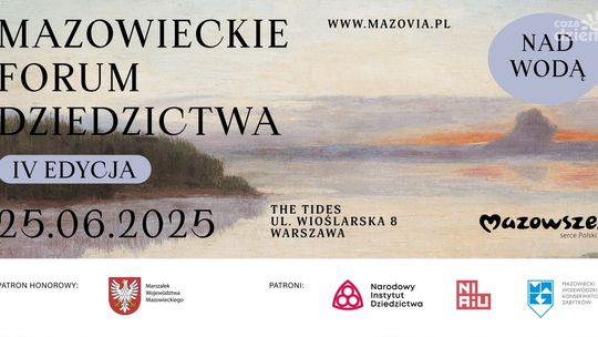 W tym roku tematem przewodnim będzie dziedzictwo wody