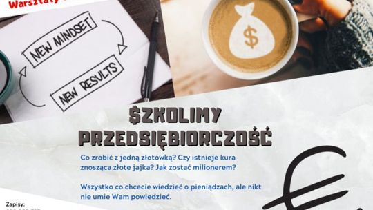 Warsztaty dla przedsiębiorczej młodzieży!