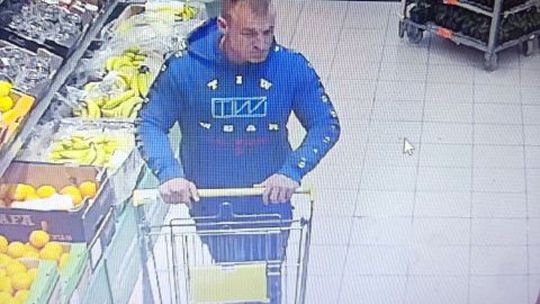 Ważne! Pomóż w ustaleniu tożsamości sprawcy kradzieży w lokalnym sklepie - Posterunek Policji w Strzegowie prosi o wsparcie