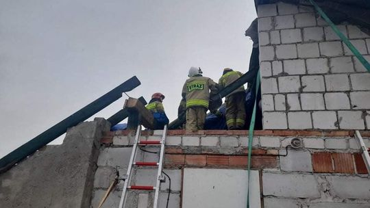 Wiało w weekend! Strażacy interweniowali ponad 160 razy!