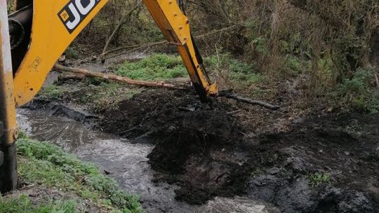 Wieloletni problem zalewania posesji w Gąsocinie rozwiązany
