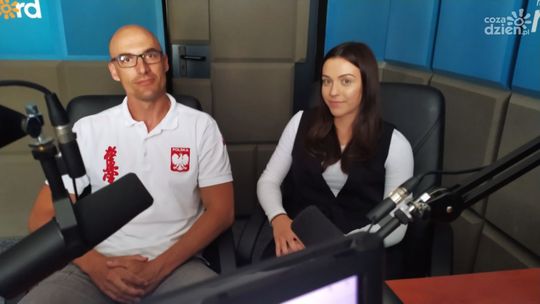 Wojciech Gołębiewski i Weronika Krzywnicka - karate, medale i coś więcej...