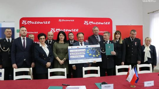 Wsparcie unijne dla mazowieckich OSP - powiat przasnyski
