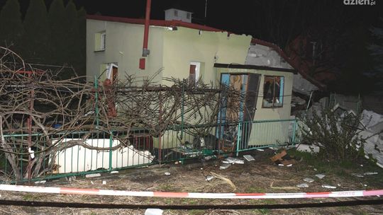 Wybuch gazu w Mławie