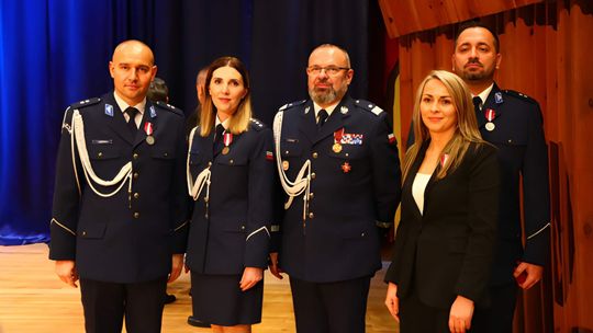 Odznaczeni funkcjonariusze