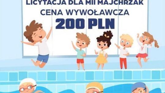 Wylicytuj kurs pływania i pomóż Mii Majchrzak!