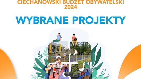 Wyniki głosowania w Ciechanowskim Budżecie Obywatelskim 2024