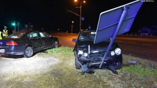 Wypadek na siódemce. Policja szuka świadków