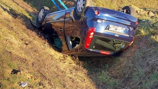 Wypadek pod Ciechanowem. Dowódca przasnyskiego wojska ruszył z pomocą