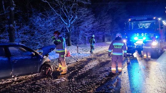 Wypadek w Babach. Droga przez ponad dwie godziny była zablokowana!
