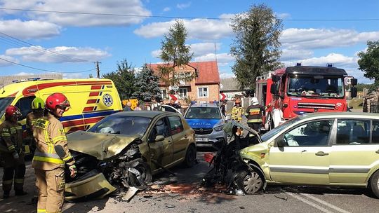 Wypadek w Rembielinie. Dziecko poszkodowane