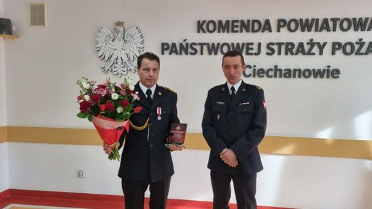 Z mundurem pożegnał się st. ogn. Andrzej Gostkowski