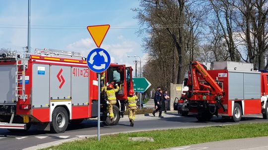 Z ostatniej chwili! Stłuczka na rondzie w Ciechanowie. Są utrudnienia