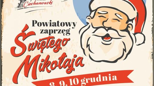 Zaprzęg Świętego Mikołaja w powiecie ciechanowskim szykuje się do podróży
