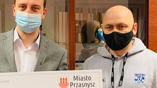 Zastrzyk gotówki dla MKS-u Przasnysz