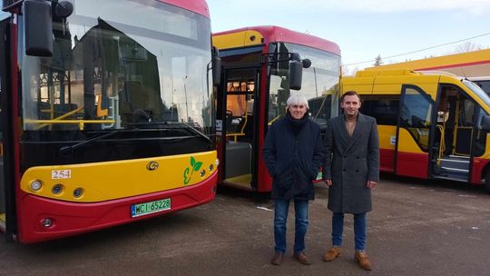 [Zdjęcia] Flota ZKM Ciechanów została powiększona o nowe autobusy 