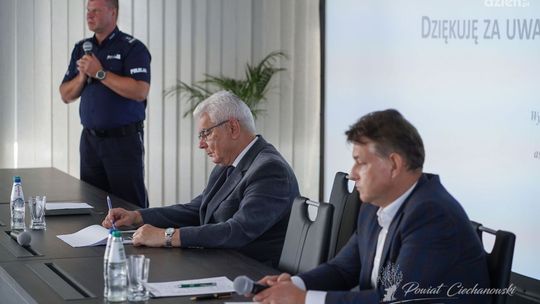 Zebrała się Powiatowa Rada Bezpieczeństwa Ruchu Drogowego