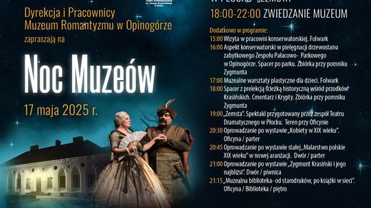 „Zemsta” Fredry i inne atrakcje w Muzeum Romantyzmu