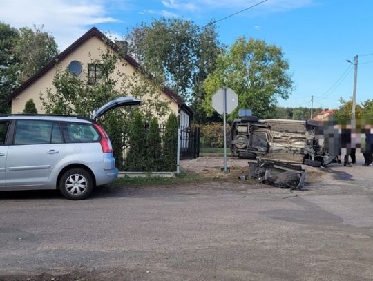 10 zdarzeń drogowych w powiecie ciechanowskim jednego dnia