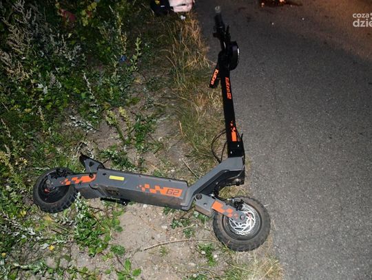 12-latek ciężko ranny po wypadku na hulajnodze elektrycznej