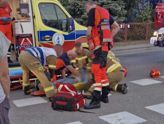 14-latka przetransportowana śmigłowcem po wypadku na hulajnodze elektrycznej